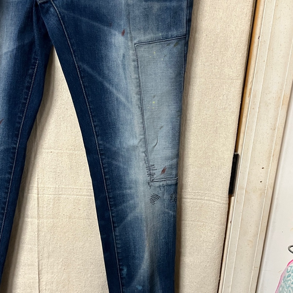 PRPS Dark Blue Skinny Jeans - Picture 4 of 13